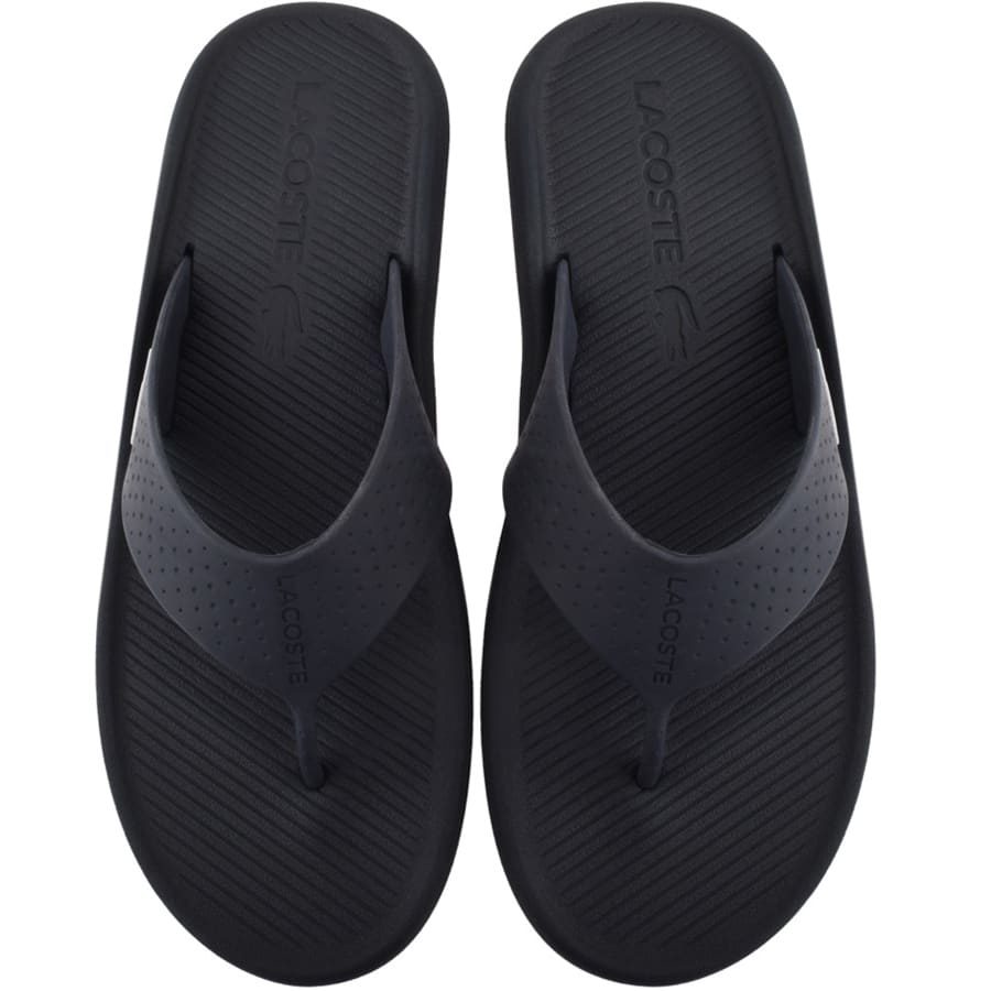 Alternative Image for ProductLacoste Croco Flip Flops Navy1